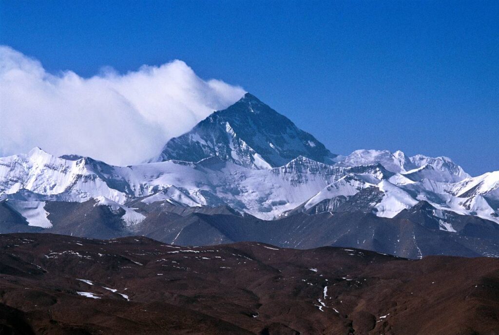 Mount Everest Tibet pyramid