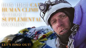 How high can a human climb without oxygen?