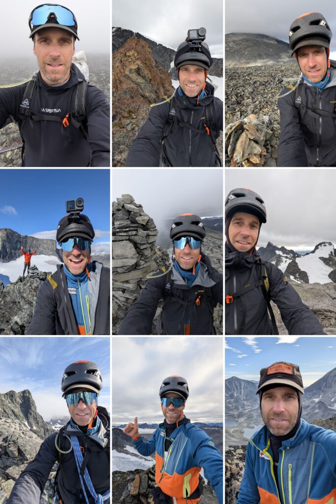 Norway´s 377 2000-m peaks